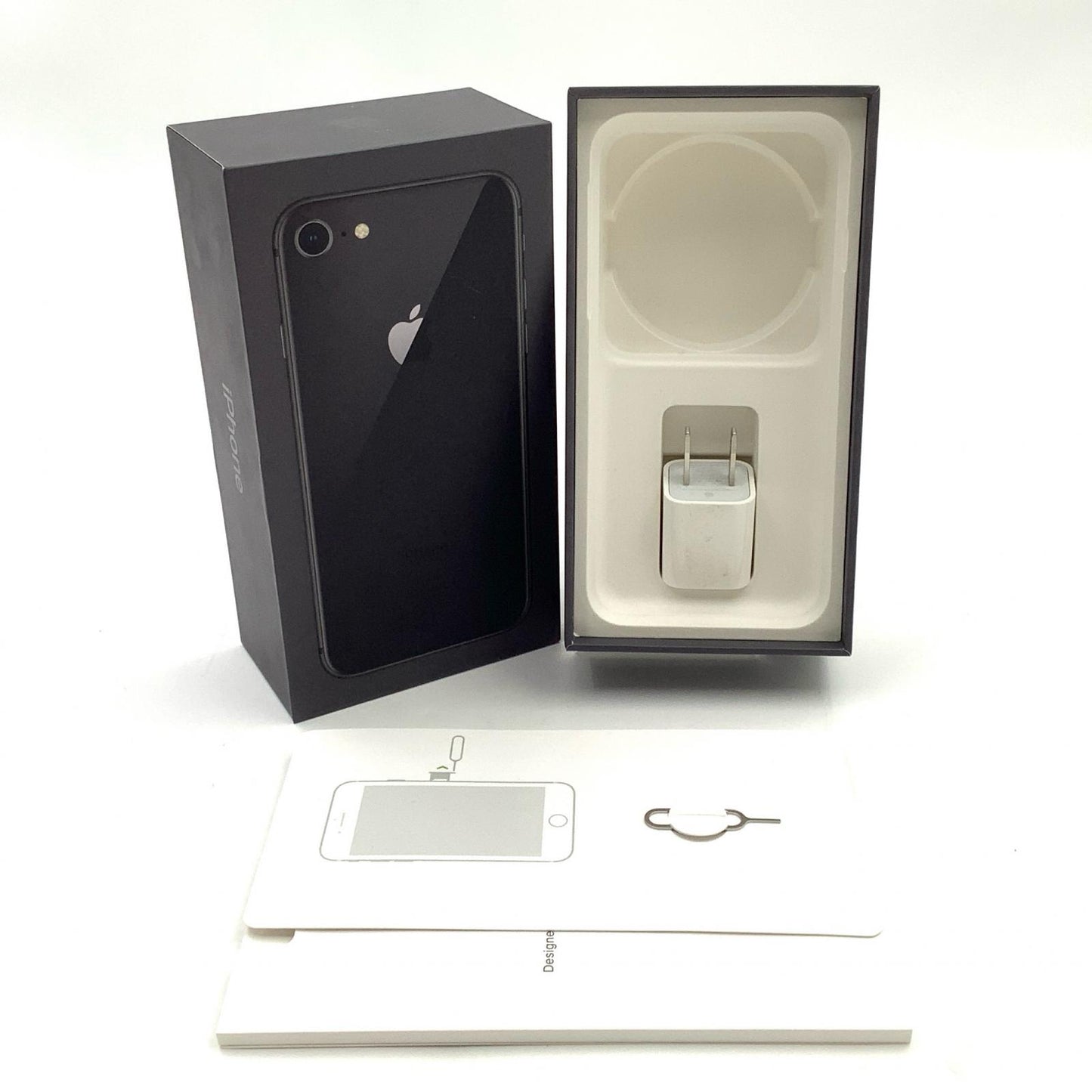 【全額返金保証】【最速発送】Apple iPhone iPhone 8 64GB スペースグレイ docomo 白ロム 美品 動作確認済 80%