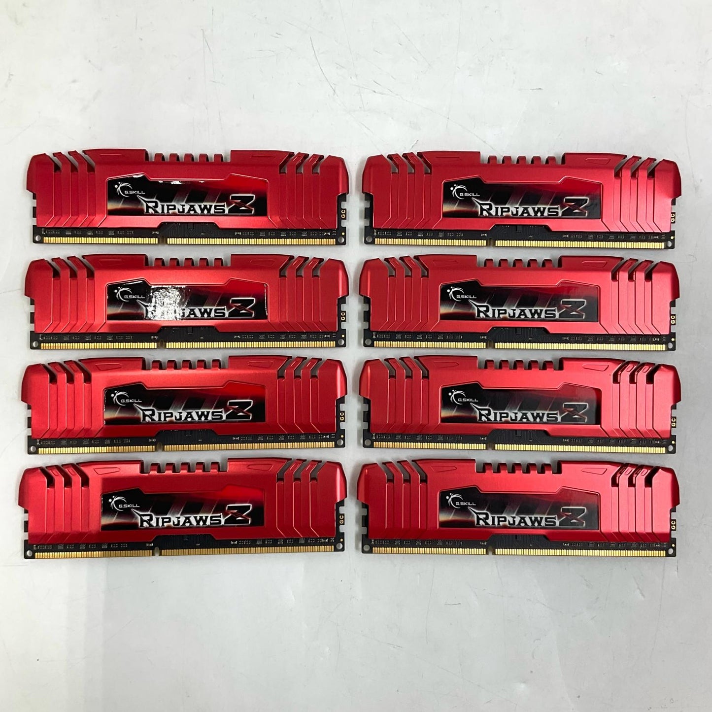 【全額返金保証】【最速発送】G.Skill メモリ DDR3 PC3-12800 8GB 8枚組 F3-12800CL10Q2-64GBZL 美品 動作確認済