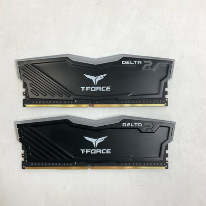 【全額返金保証】【最速発送】TEAMGROUP DDR4 8GB 2枚組 TF3D48G3200HC16FBKT 美品 動作確認済