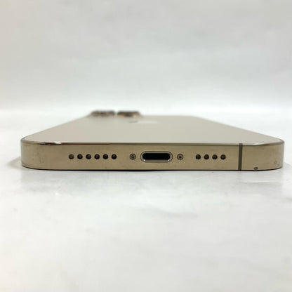 【全額返金保証】【最速発送】Apple iPhone iPhone 13 Pro Max 128GB ゴールド docomo 白ロム 動作確認済 79%