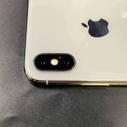 【全額返金保証】【最速発送】Apple iPhone iPhone X 256GB ホワイト au 白ロム 動作確認済 77%