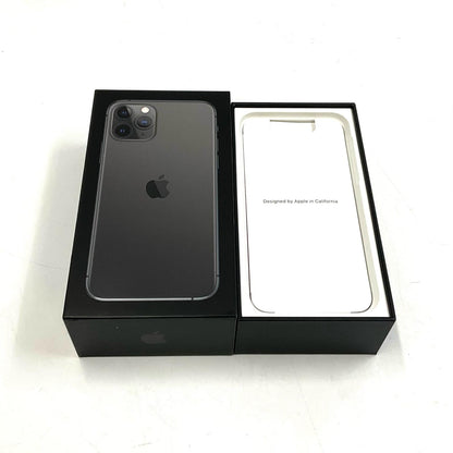 【全額返金保証】【最速発送】Apple iPhone iPhone 11 Pro 256GB スペースグレイ Softbank 白ロム 動作確認済 82%
