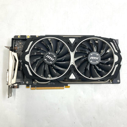 【全額返金保証】【最速発送】MSI グラフィックボード GeForce GTX 1080 Ti ARMOR 11G OC 美品 動作確認済
