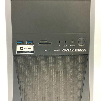 【全額返金保証】【最速発送】ドスパラ GALLERIA RT5 Ryzen 5 2600 16GB SSD 256GB HDD 1TB GTX 1660 Ti 美品 動作確認済