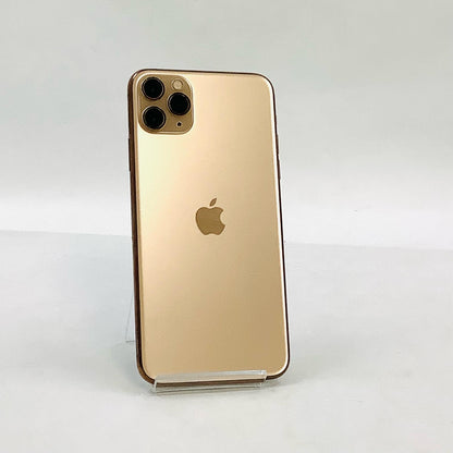 【全額返金保証】【最速発送】Apple iPhone iPhone 11 Pro Max 256GB ゴールド SIMフリー 白ロム 動作確認済 75%