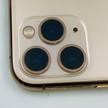 【全額返金保証】【最速発送】Apple iPhone iPhone 11 Pro Max 256GB ゴールド SIMフリー 白ロム 動作確認済 75%