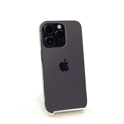 【全額返金保証】【最速発送】Apple iPhone iPhone 14 Pro 256GB ディープパープル SIMフリー 白ロム 動作確認済 82%