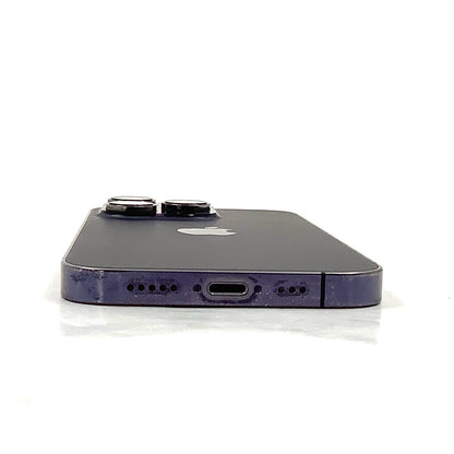 【全額返金保証】【最速発送】Apple iPhone iPhone 14 Pro 256GB ディープパープル SIMフリー 白ロム 動作確認済 82%