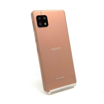 【最速発送】SHARP AQUOS sense6s 64GB ライトカッパー Softbank SH-M19s-y 白ロム【難有】