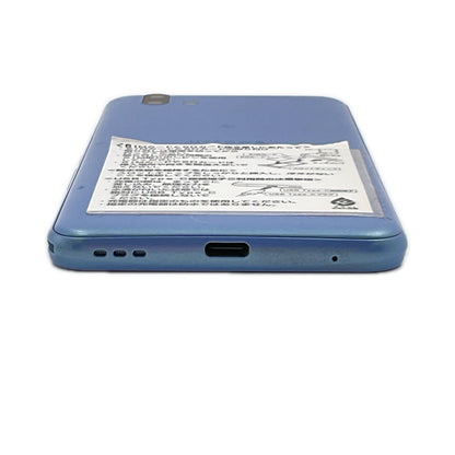 【全額返金保証】【最速発送】富士通 arrows J 32GB ブルー Softbank 901FJ 白ロム 美品 動作確認済