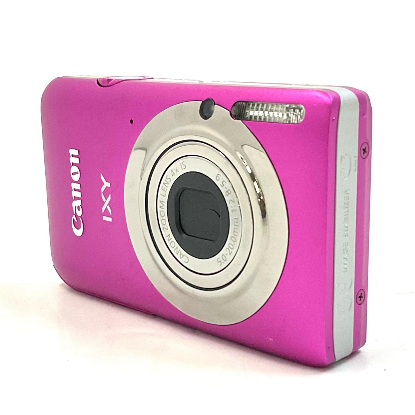 【全額返金保証】【最速発送】Canon コンパクトデジタルカメラ IXY 210F ピンク 動作確認済