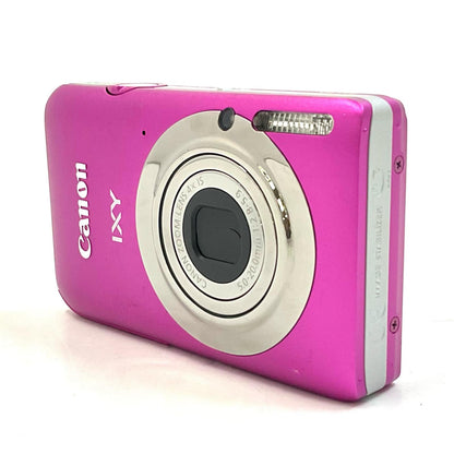 【全額返金保証】【最速発送】Canon コンパクトデジタルカメラ IXY 210F ピンク 動作確認済