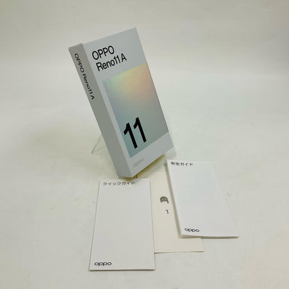 【全額返金保証】【最速発送】OPPO Reno 11 A 128GB コーラルパープル 楽天モバイル CPH2603 白ロム 美品 動作確認済