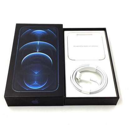 【全額返金保証】【最速発送】Apple iPhone iPhone 12 Pro 128GB パシフィックブルー SIMフリー 白ロム 美品 動作確認済 80%