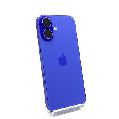 【全額返金保証】【最速発送】Apple iPhone iPhone 16 256GB ウルトラマリン au SIMフリー 白ロム 美品 動作確認済 90%