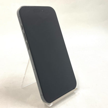 【全額返金保証】【最速発送】Apple iPhone iPhone 15 Pro 128GB ブラックチタニウム au SIMフリー 白ロム 美品 動作確認済 82%