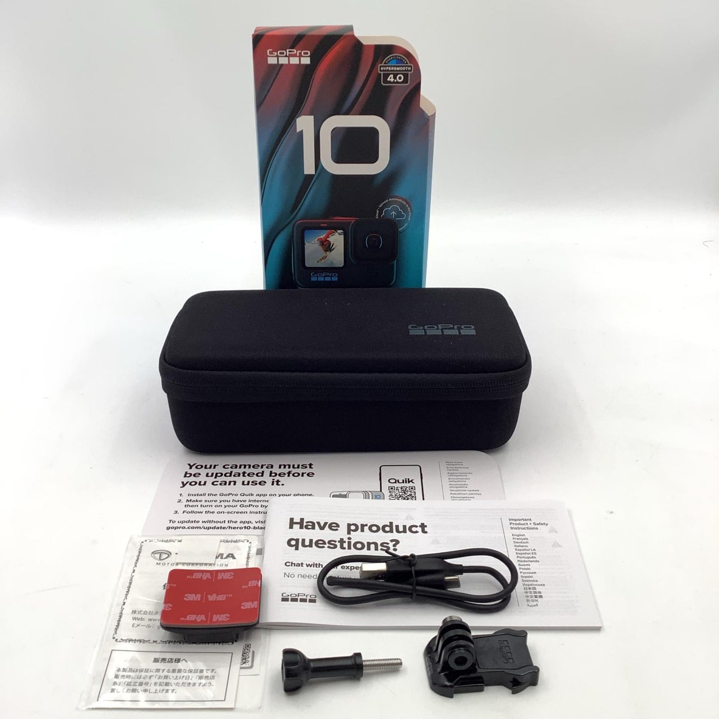 【全額返金保証】【最速発送】GoPro HERO10 Black 動作確認済