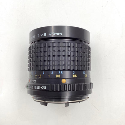 【全額返金保証】【最速発送】PENTAX smc PENTAX-A 645 45mm F2.8 美品 動作確認済