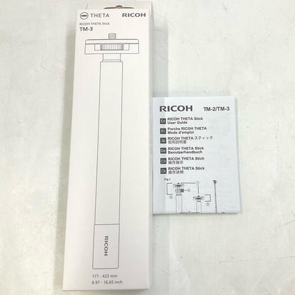 【全額返金保証】【最速発送】RICOH THETA スティック TM-3 自撮棒 美品 動作確認済