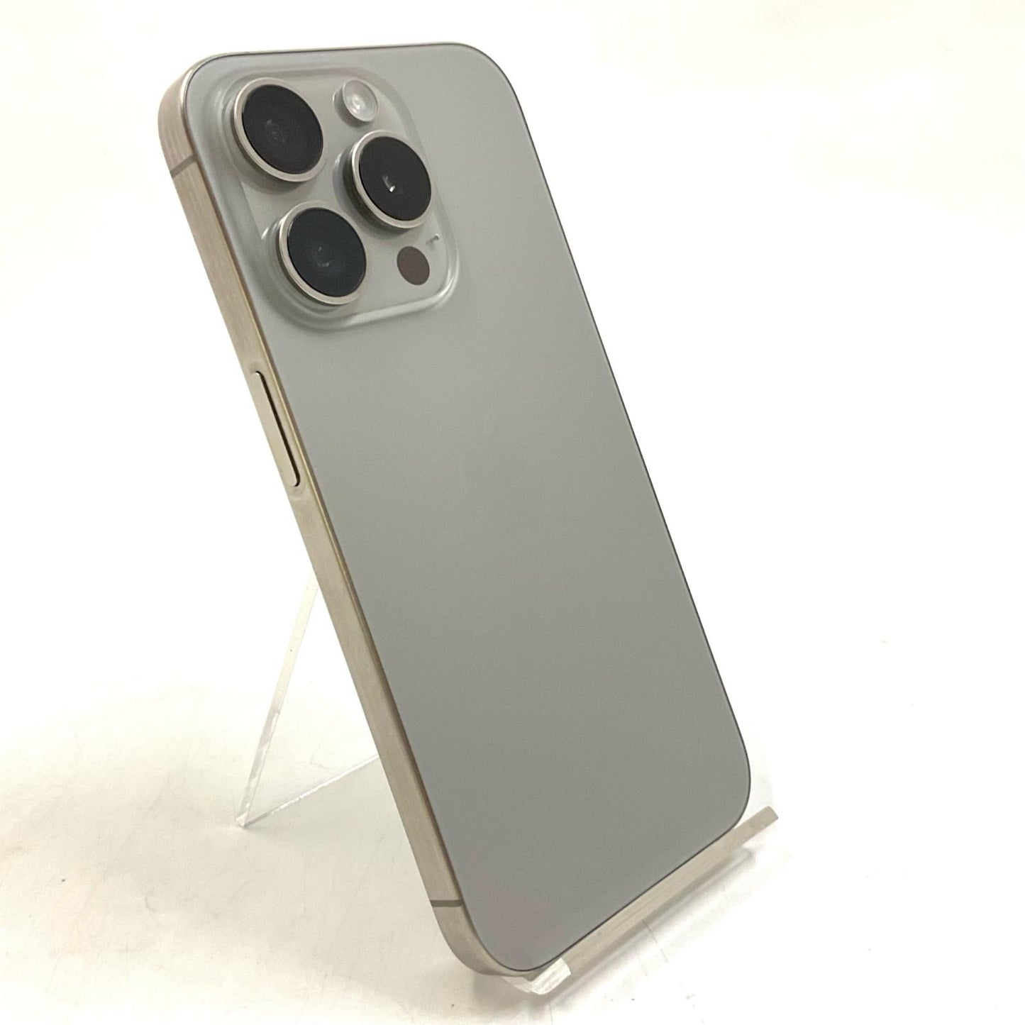 【全額返金保証】【最速発送】Apple iPhone iPhone 15 Pro 512GB ナチュラルチタニウム au SIMフリー 白ロム 美品 動作確認済 85%