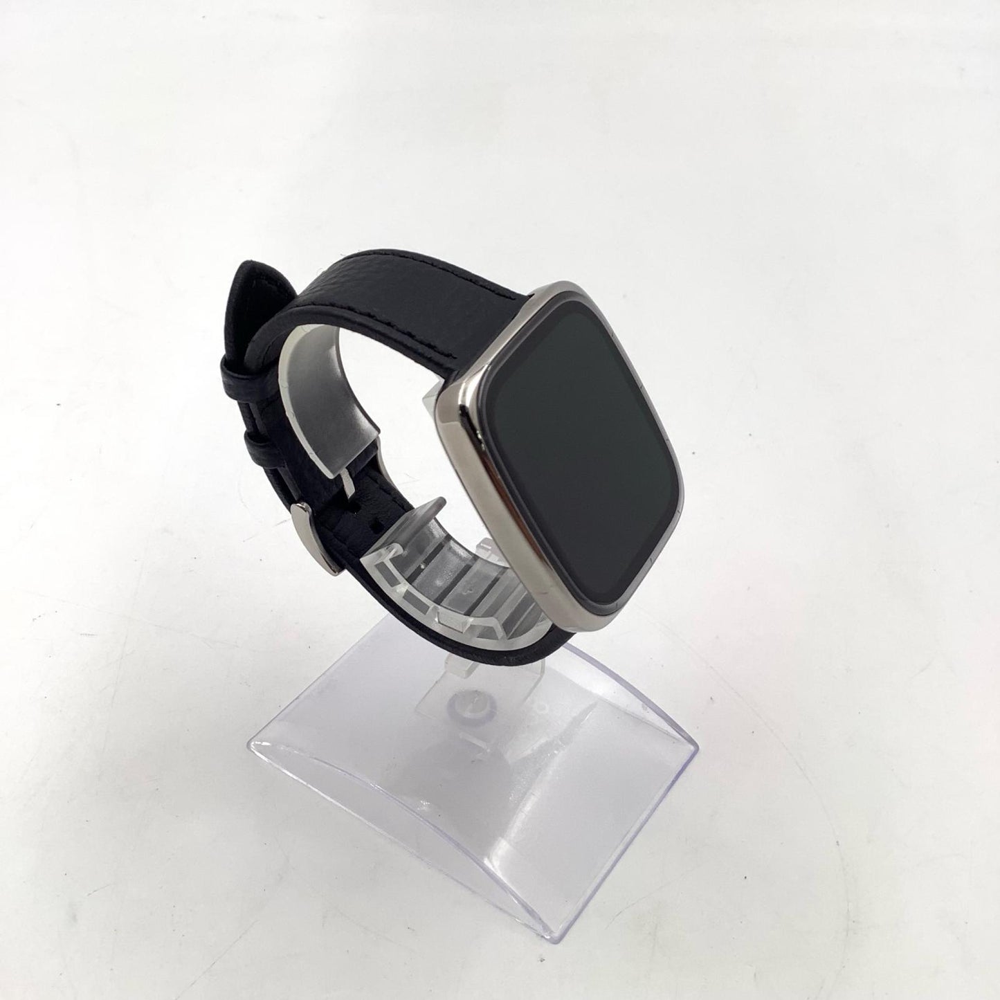【全額返金保証】【最速発送】Zepp Health Amazfit Active 2プレミアムバージョン[ブラックレザー] 美品 動作確認済
