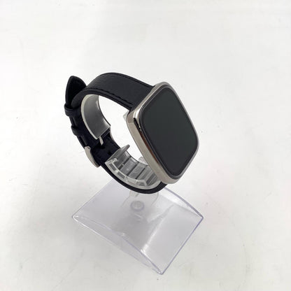 【全額返金保証】【最速発送】Zepp Health Amazfit Active 2プレミアムバージョン[ブラックレザー] 美品 動作確認済