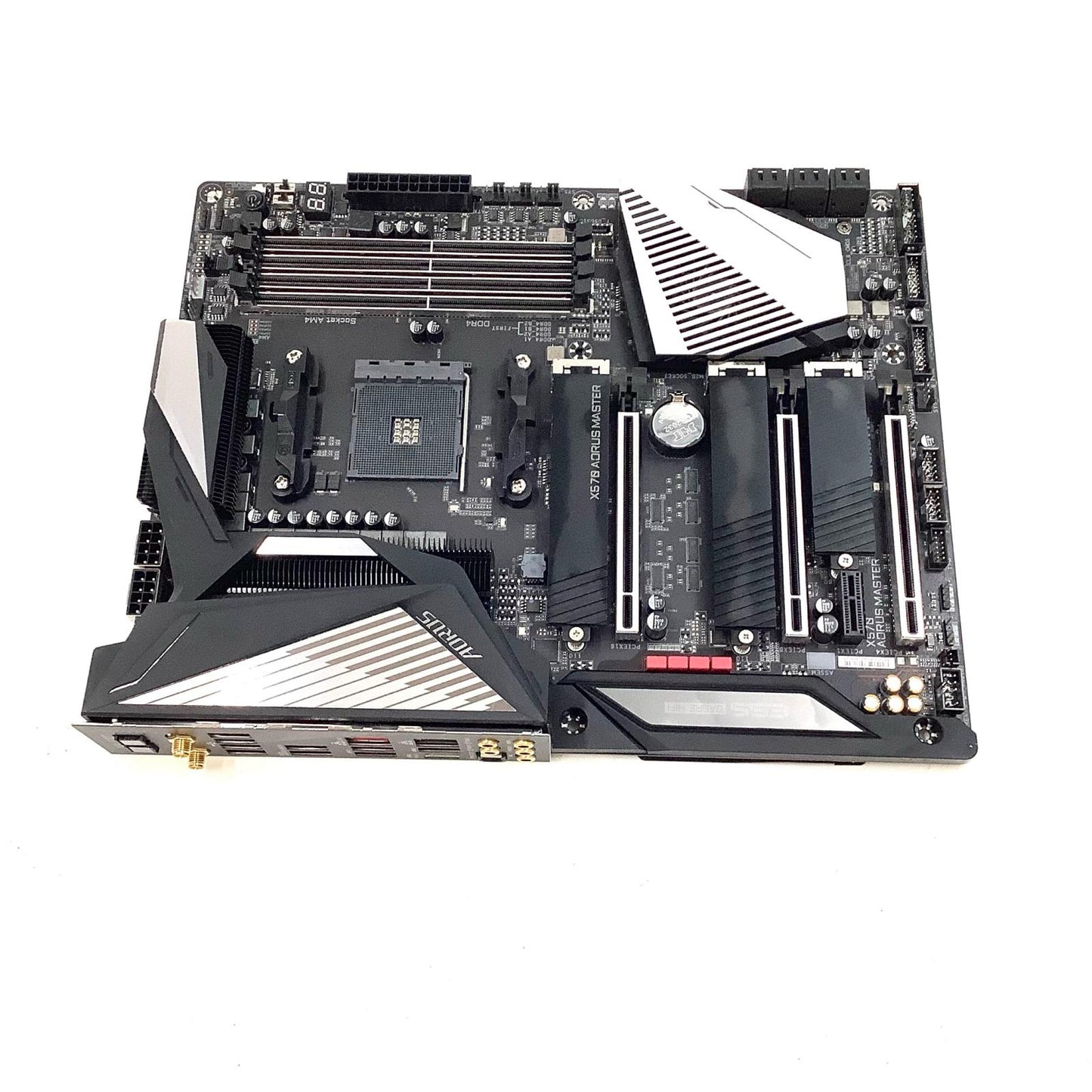 【全額返金保証】【最速発送】GIGABYTE マザーボード X570 AORUS MASTER 美品 動作確認済