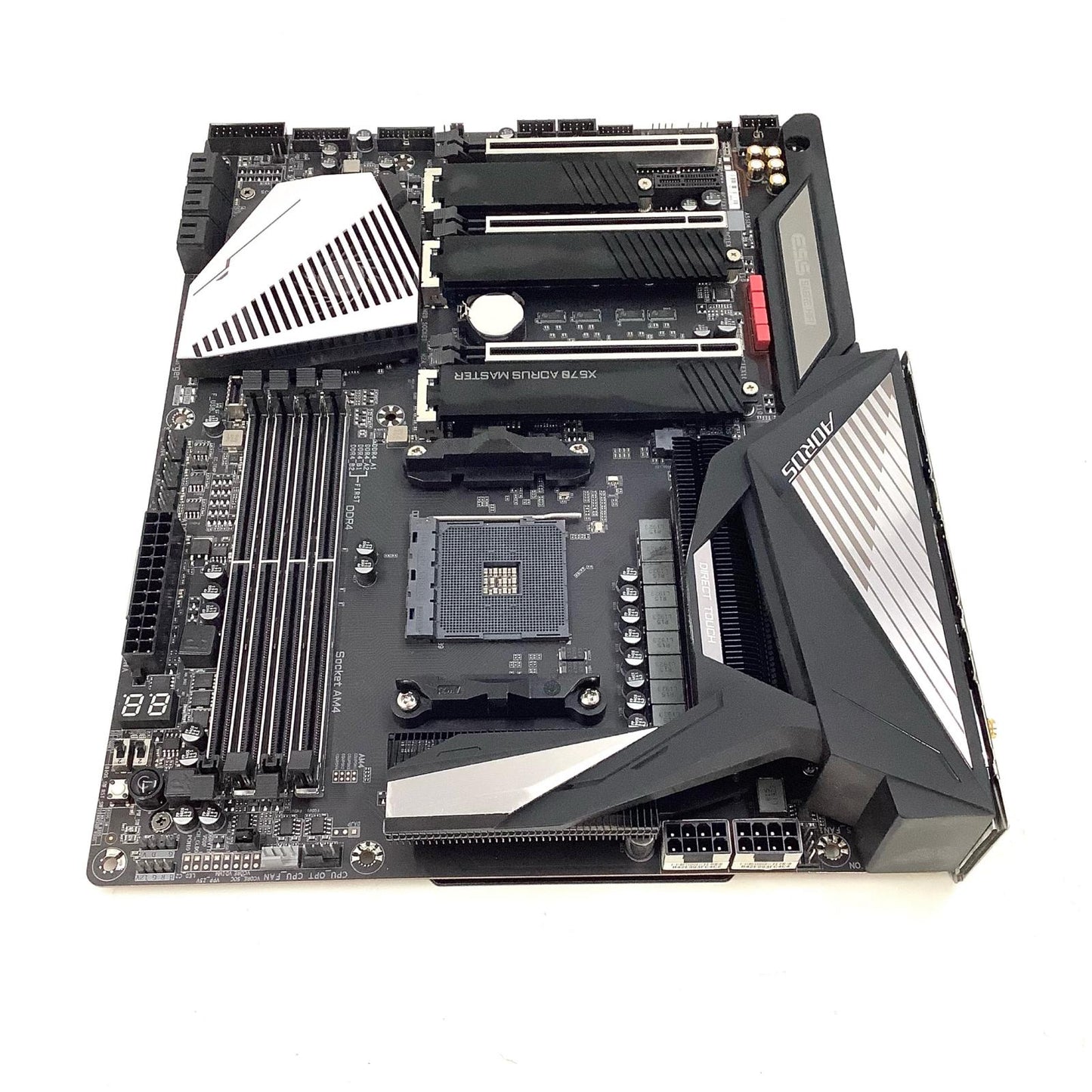【全額返金保証】【最速発送】GIGABYTE マザーボード X570 AORUS MASTER 美品 動作確認済
