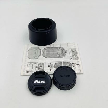 【全額返金保証】【最速発送】Nikon AF-S DX VR Zoom-Nikkor 55-200mm f/4-5.6G IF-ED 美品 動作確認済