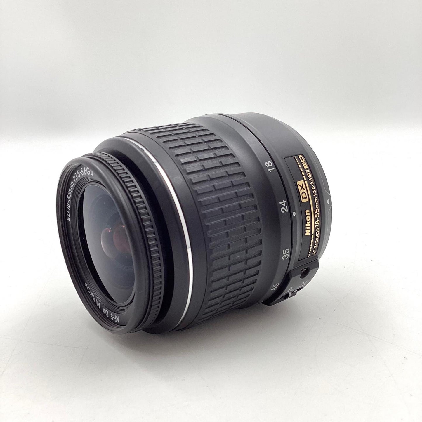 【全額返金保証】【最速発送】Nikon AF-S DX Zoom-Nikkor 18-55mm f/3.5-5.6G ED II 美品 動作確認済
