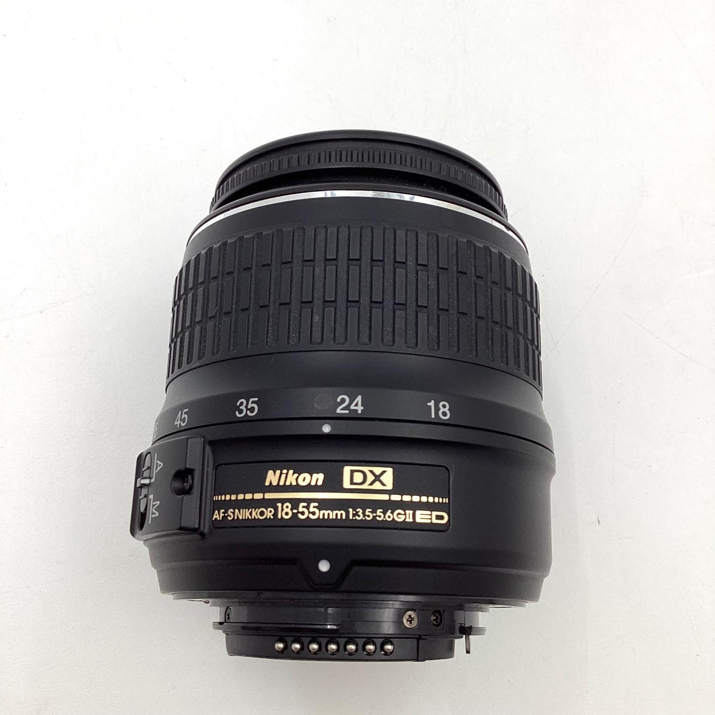 【全額返金保証】【最速発送】Nikon AF-S DX Zoom-Nikkor 18-55mm f/3.5-5.6G ED II 美品 動作確認済