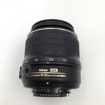 【全額返金保証】【最速発送】Nikon AF-S DX Zoom-Nikkor 18-55mm f/3.5-5.6G ED II 美品 動作確認済