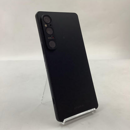 【全額返金保証】【最速発送】Sony Xperia 1 VI 256GB ブラック docomo SO-51E 白ロム 美品 動作確認済