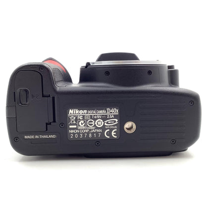 【全額返金保証】【最速発送】Nikon デジタル一眼 D40 ボディ ブラック 動作確認済