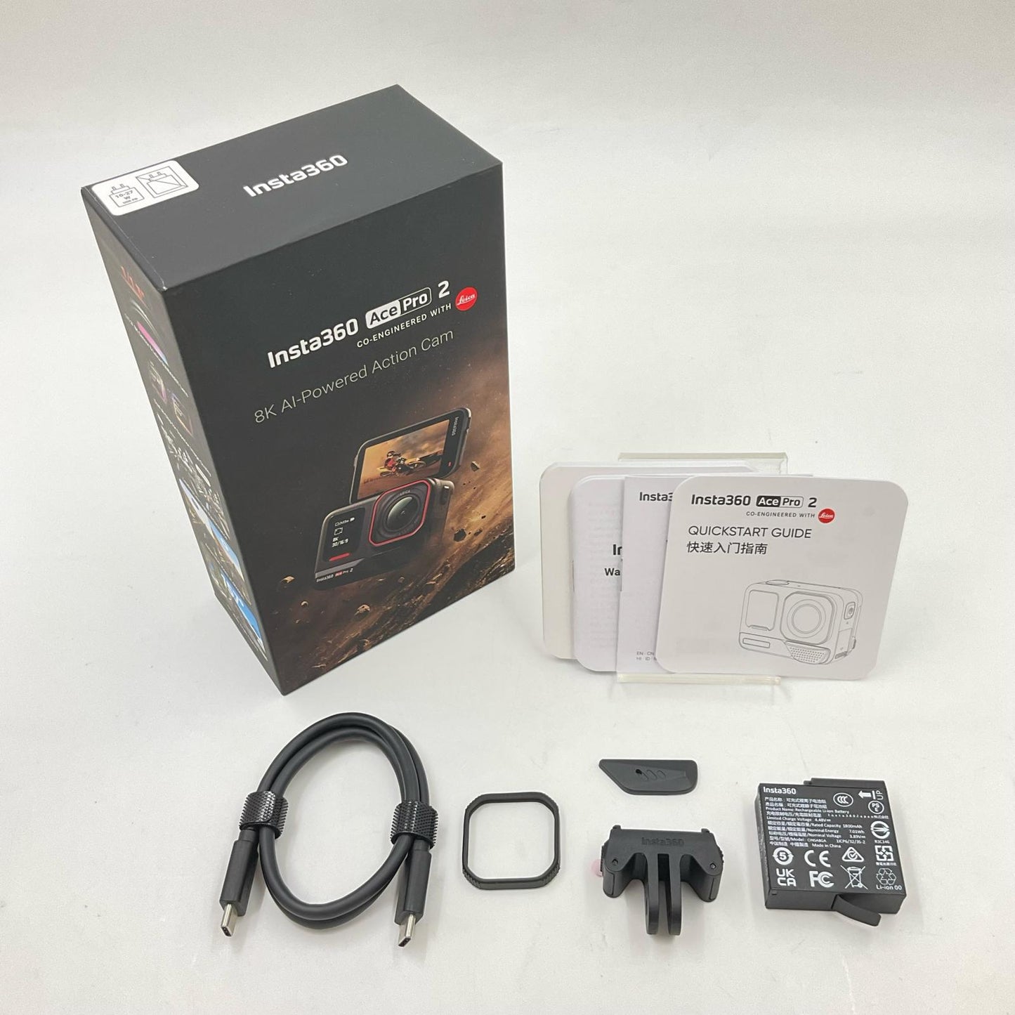 【全額返金保証】【最速発送】Insta360 Ace Pro 2 美品 動作確認済