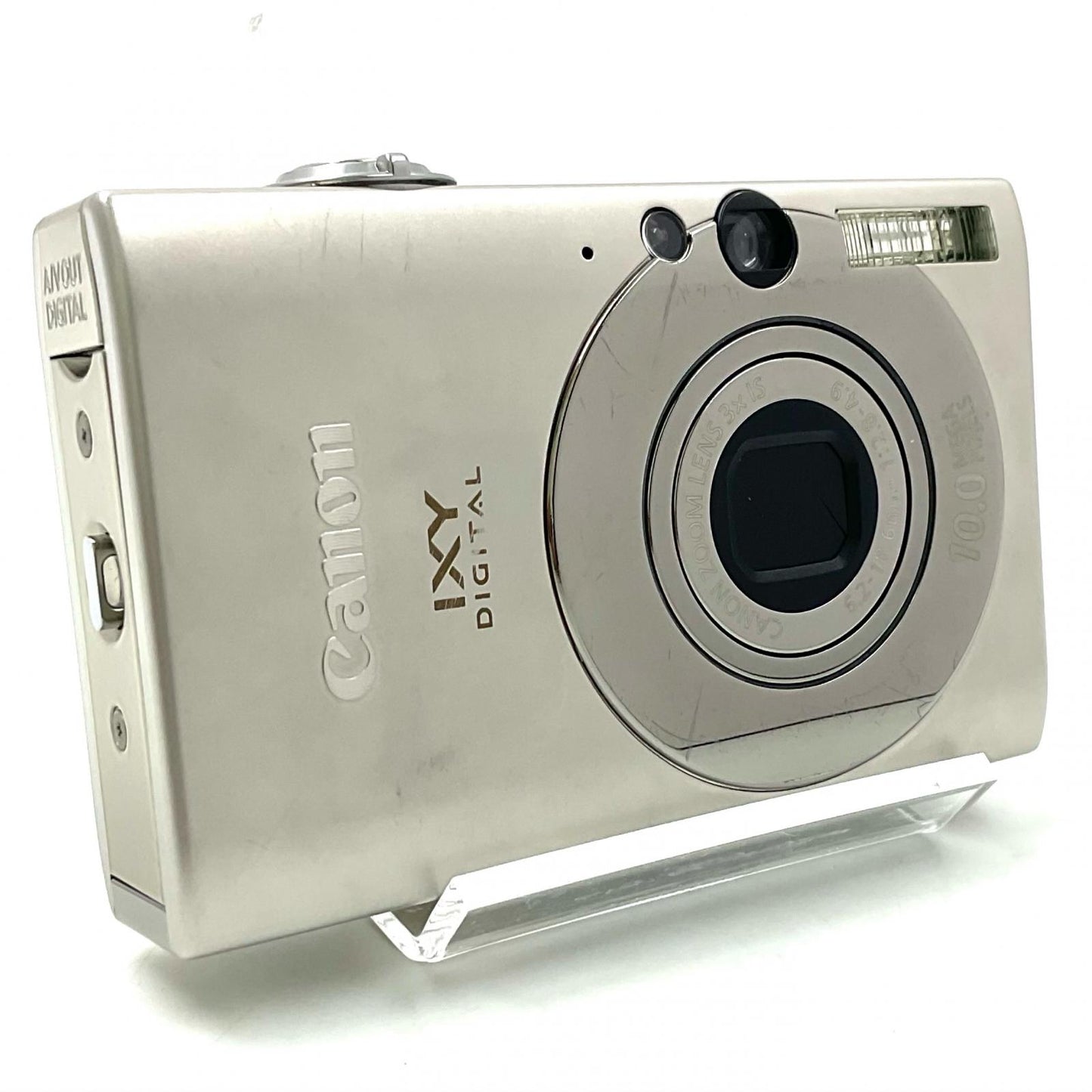 【全額返金保証】【最速発送】Canon コンパクトデジタルカメラ IXY DIGITAL 25 IS シルバー 動作確認済