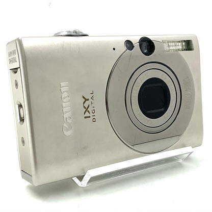【全額返金保証】【最速発送】Canon コンパクトデジタルカメラ IXY DIGITAL 25 IS シルバー 動作確認済