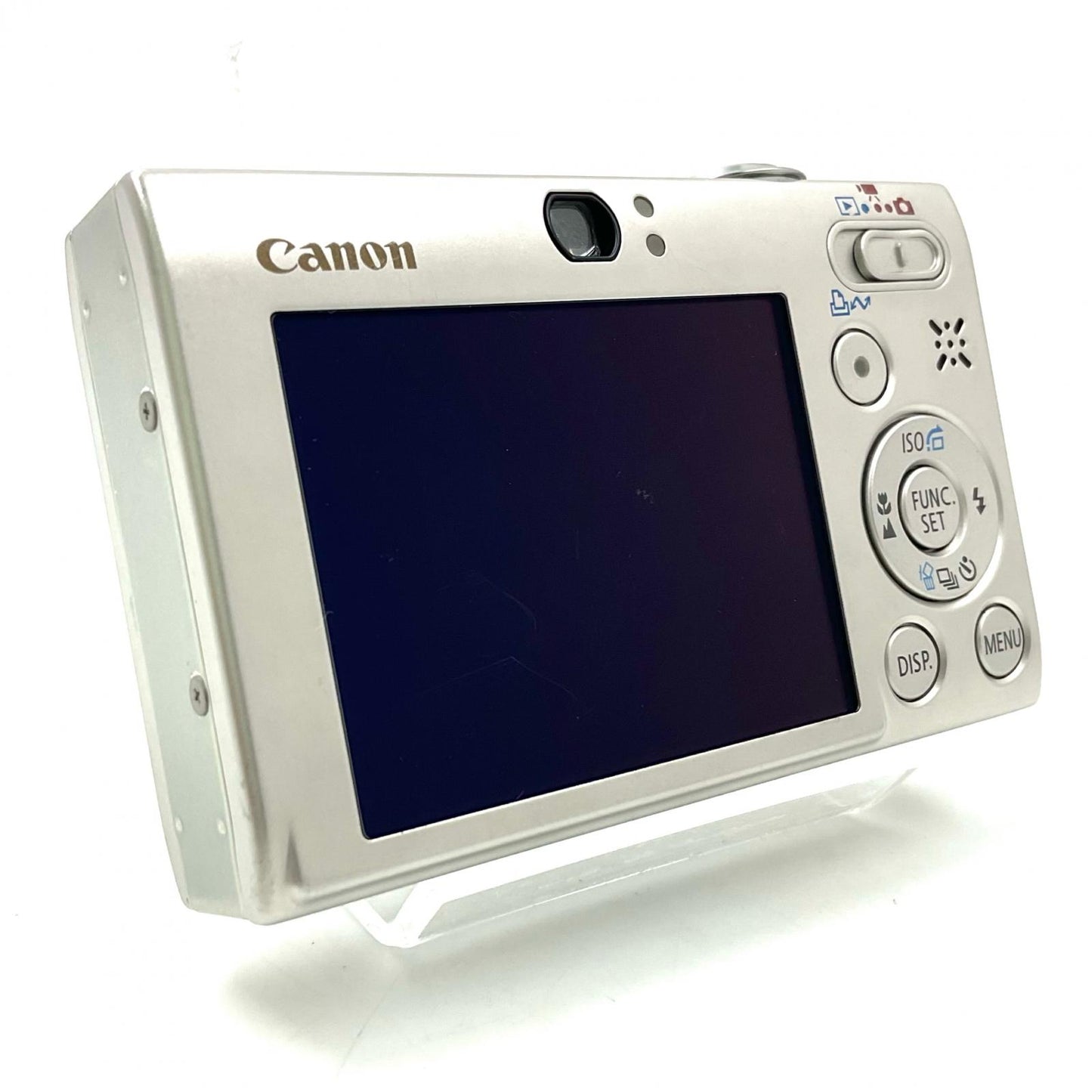 【全額返金保証】【最速発送】Canon コンパクトデジタルカメラ IXY DIGITAL 25 IS シルバー 動作確認済