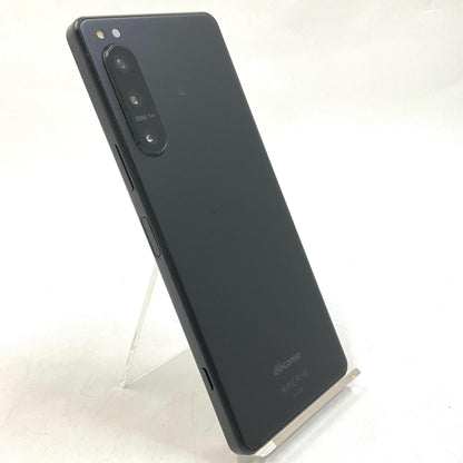 【最速発送】Sony Xperia 5 IV 128GB ブラック SO-54C 白ロム【難有】
