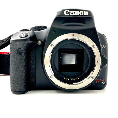 【最速発送】Canon デジタル一眼 EOS Kiss X2 ボディ ブラック【難有】