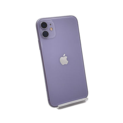 【全額返金保証】【最速発送】Apple iPhone iPhone 11 128GB パープル SIMフリー 白ロム 動作確認済 77%