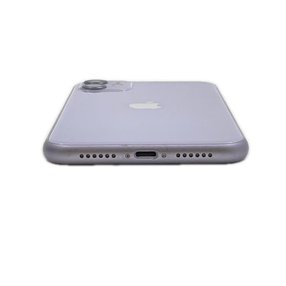 【全額返金保証】【最速発送】Apple iPhone iPhone 11 128GB パープル SIMフリー 白ロム 動作確認済 77%