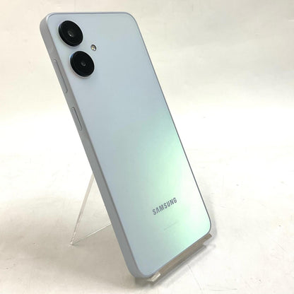 【全額返金保証】【最速発送】SAMSUNG Galaxy A25 5G 64GB ライトブルー au SIMフリー SCG33 白ロム 美品 動作確認済