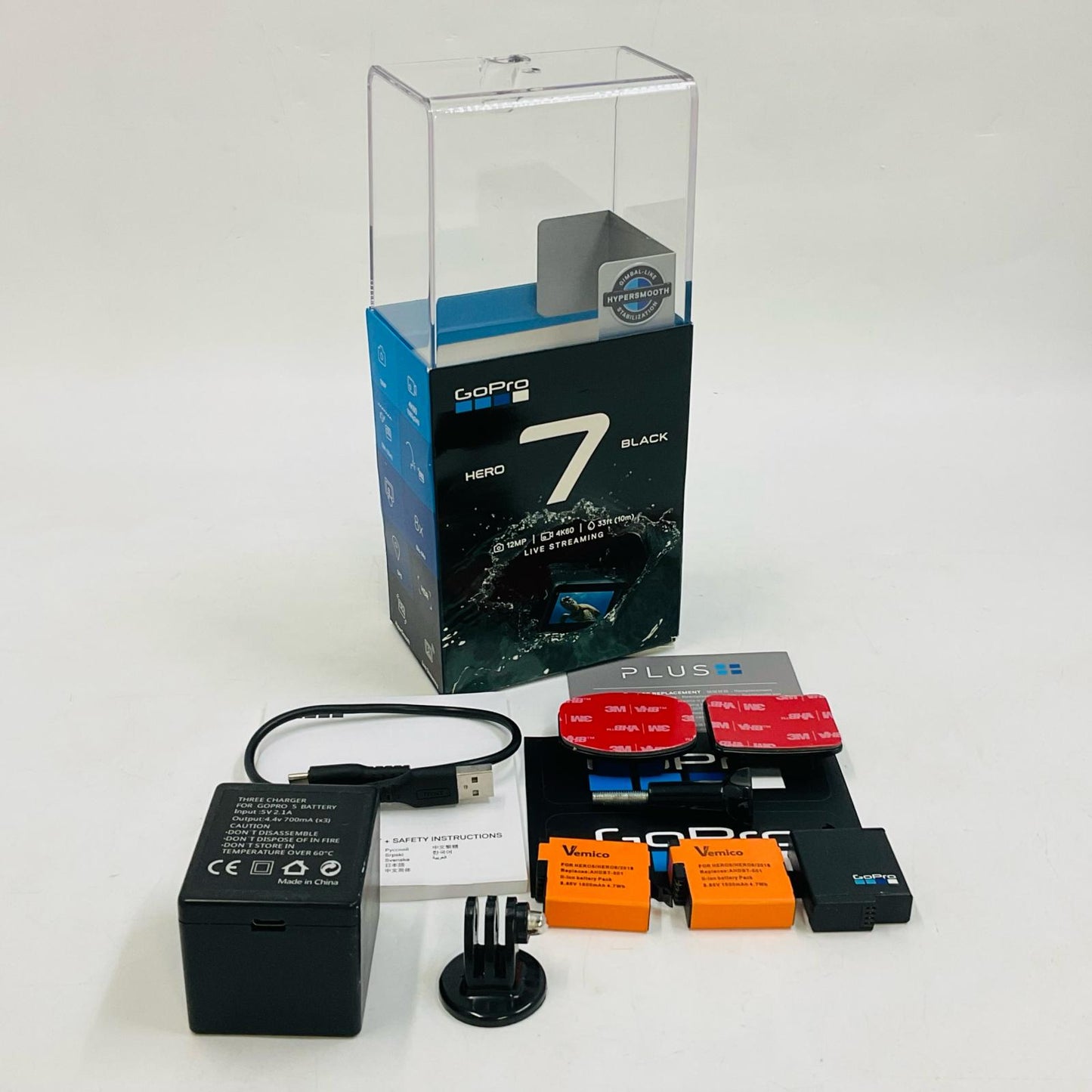 【全額返金保証】【最速発送】GoPro HERO7 BLACK 動作確認済