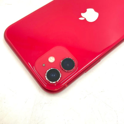 【全額返金保証】【最速発送】Apple iPhone iPhone 11 64GB (PRODUCT)RED SIMフリー 白ロム 動作確認済 78%