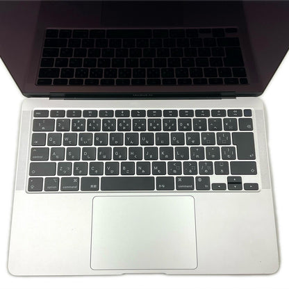 【全額返金保証】【最速発送】Apple MacBook Air 13.3インチ 2020 Apple M1 8GB 256GB シルバー 94% 美品 動作確認済