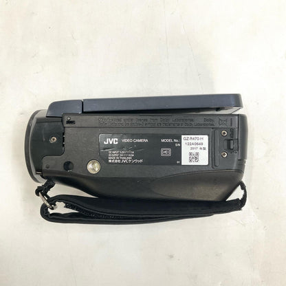 【最速発送】JVC Everio GZ-R470 アイスグレー【難有】