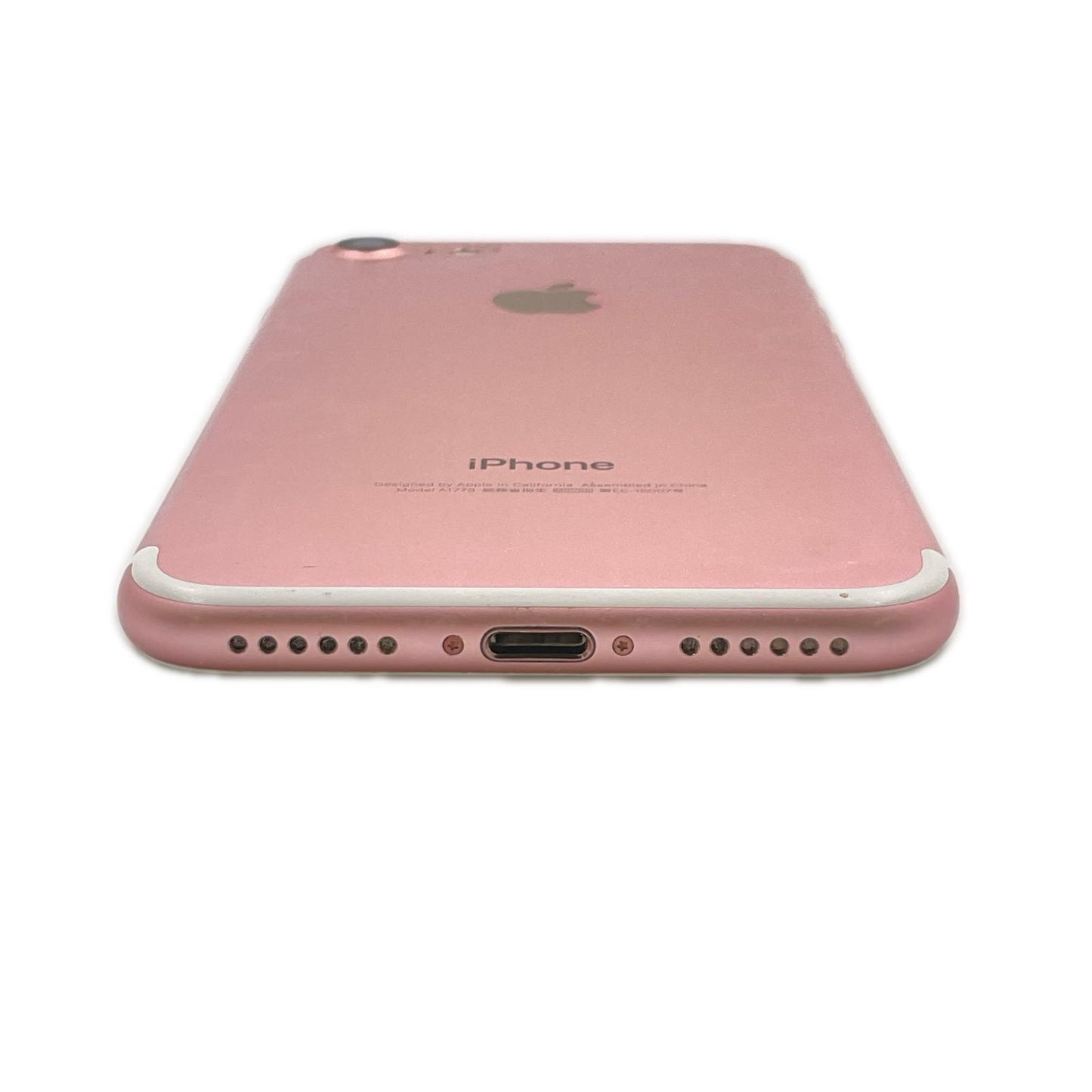 【最速発送】Apple iPhone iPhone 7 128GB ローズゴールド au 白ロム【難有】