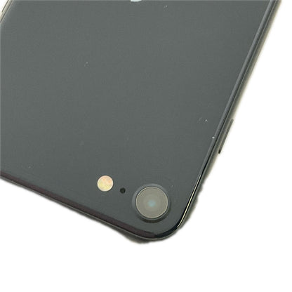 【全額返金保証】【最速発送】Apple iPhone iPhone SE（第3世代） 128GB ミッドナイト au SIMフリー 白ロム 美品 動作確認済 89%