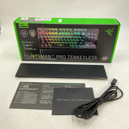 【全額返金保証】【最速発送】Razer HUNTSMAN V3 Pro Tenkeyless RZ03-0498 美品 動作確認済